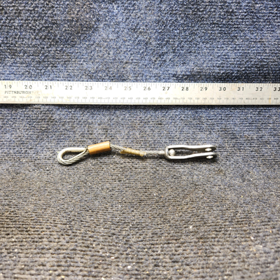 Used aircraft parts for sale, 96908-000 Piper PA32RT-300 Seat Belt Attach Cable Assembly