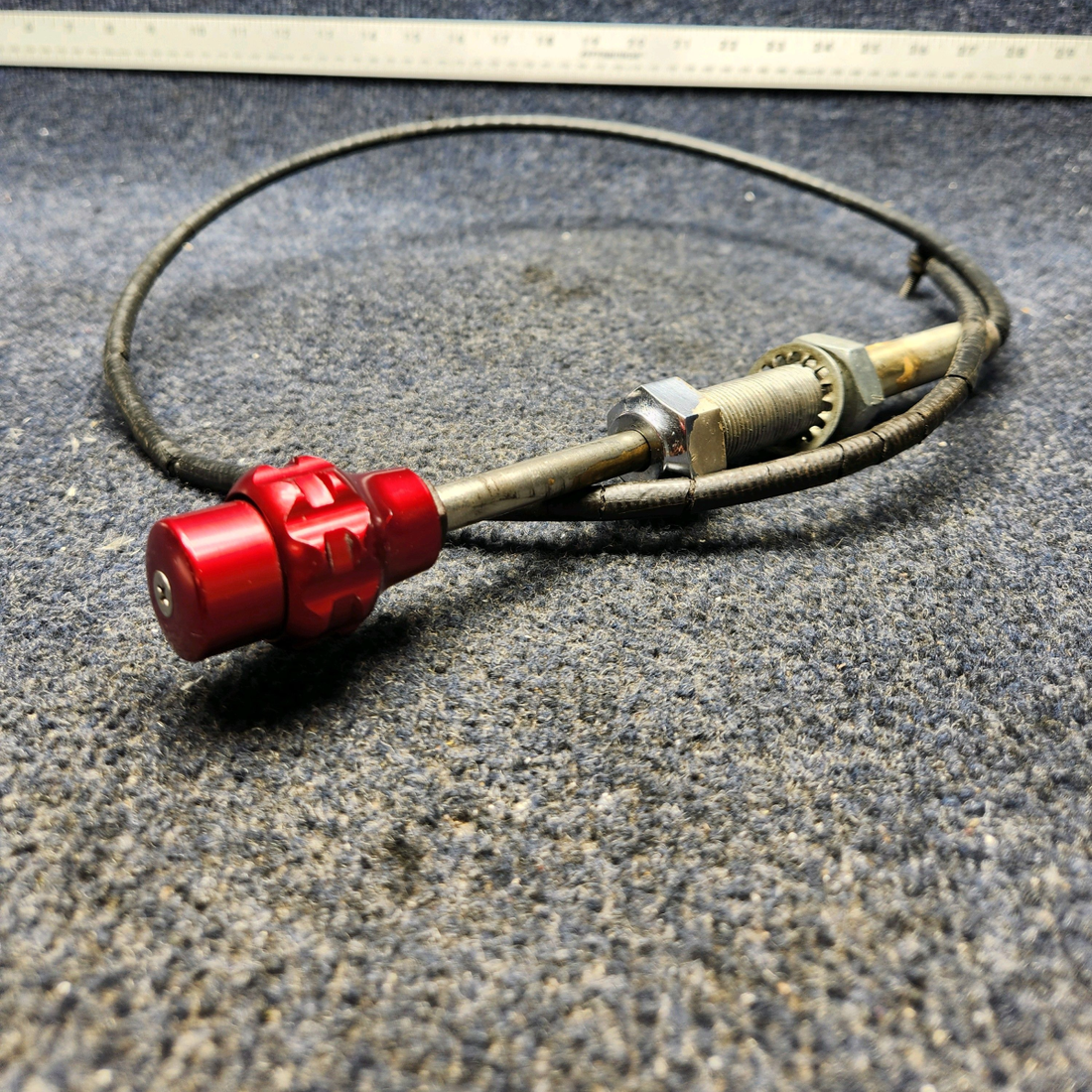 Used aircraft parts for sale, 35-944022 BEECHCRAFT F35 CONTROL MIXTURE CABLE