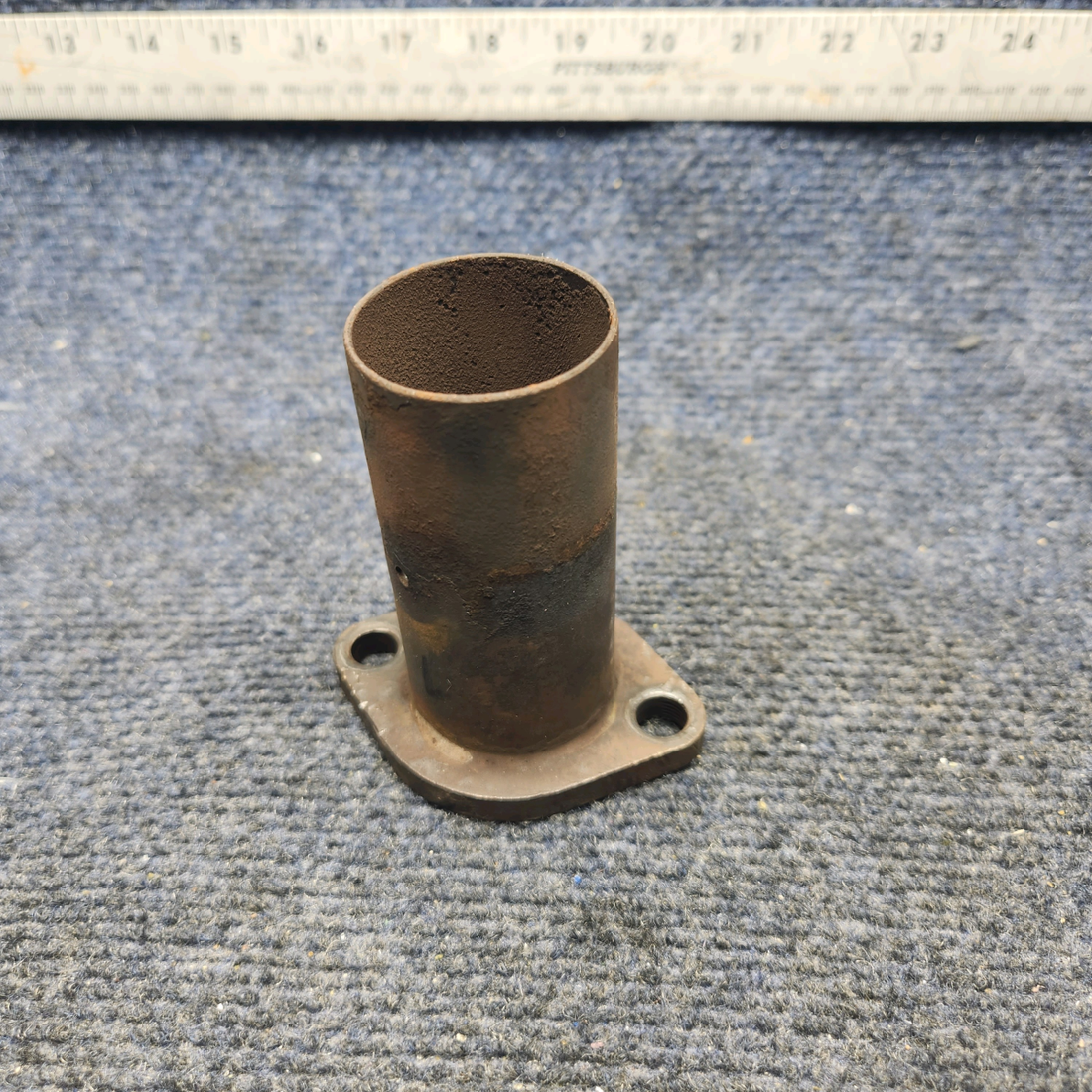 Used aircraft parts for sale, 642220-902-2 Mooney M20K EXHAUST RISER NO. 1 CYLINDER W/ PROBE HOLE