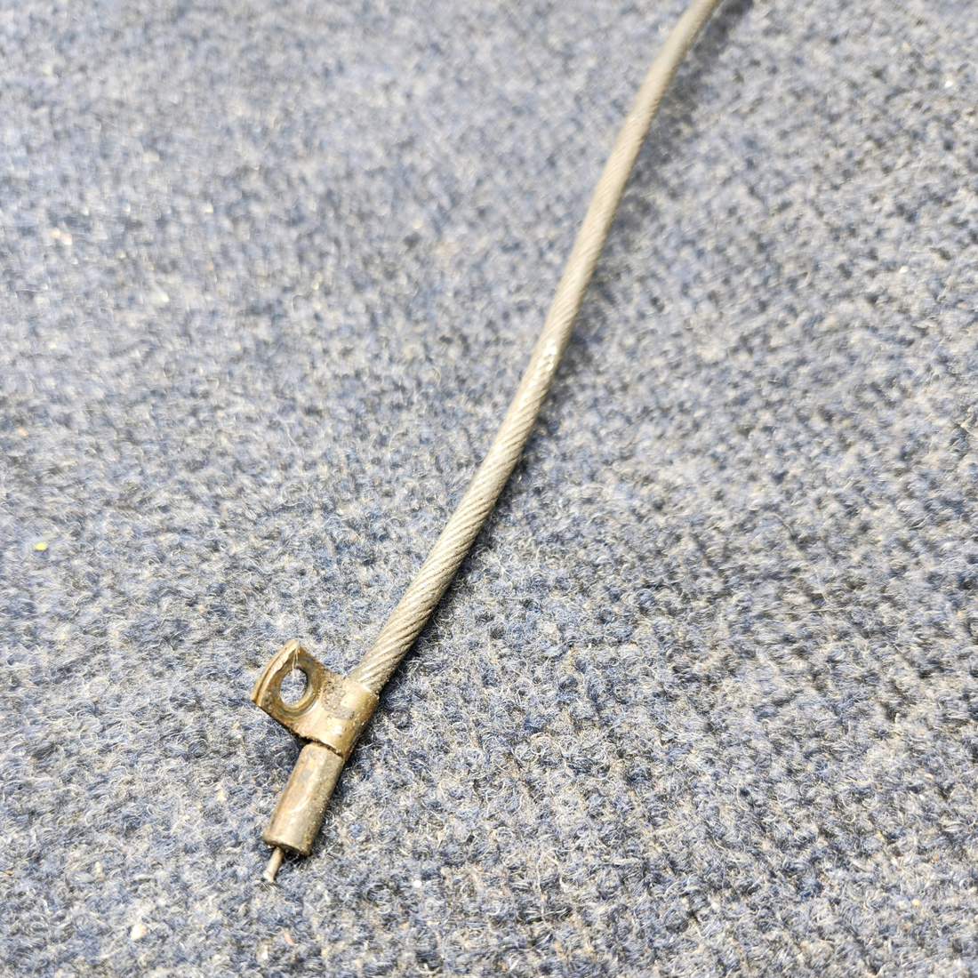 Used aircraft parts for sale, 63902-005 PIPER PA28-140 CABIN HEAT CONTROL CABLE ASSEMBLY (LENGTH: 37")