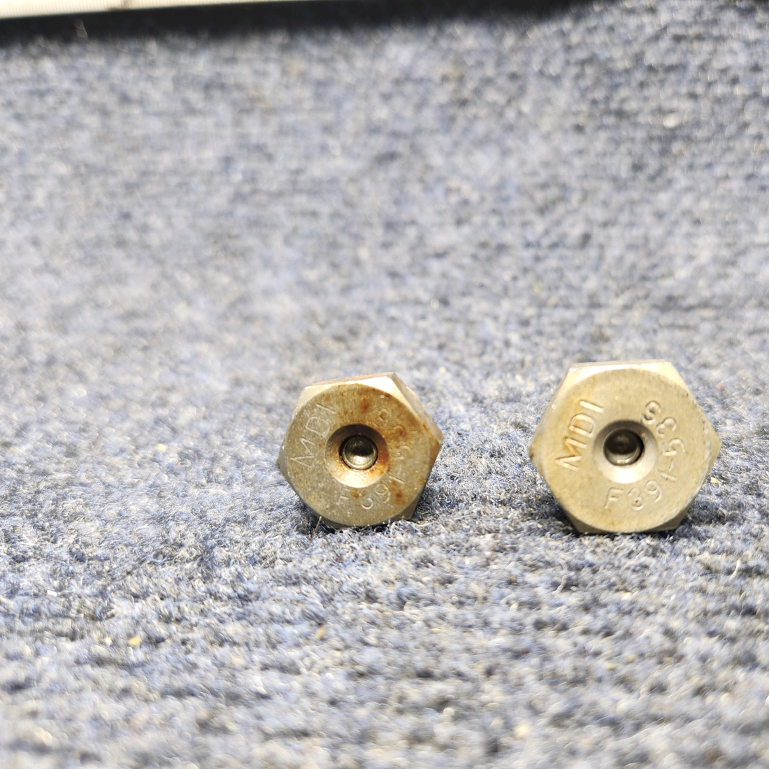 Used aircraft parts for sale, F391 53S Mooney M20J VALVE FUEL DRAIN - SET OF TWO>