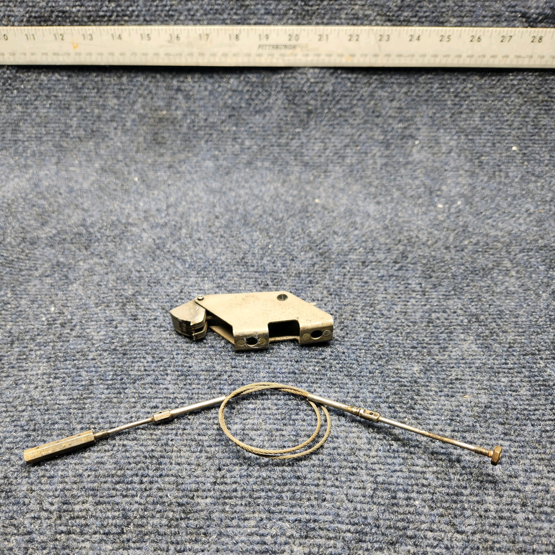 Used aircraft parts for sale, 169-420036-93 Beechcraft C23 SUNDOWNER CABIN DOOR LATCH HOOK LH