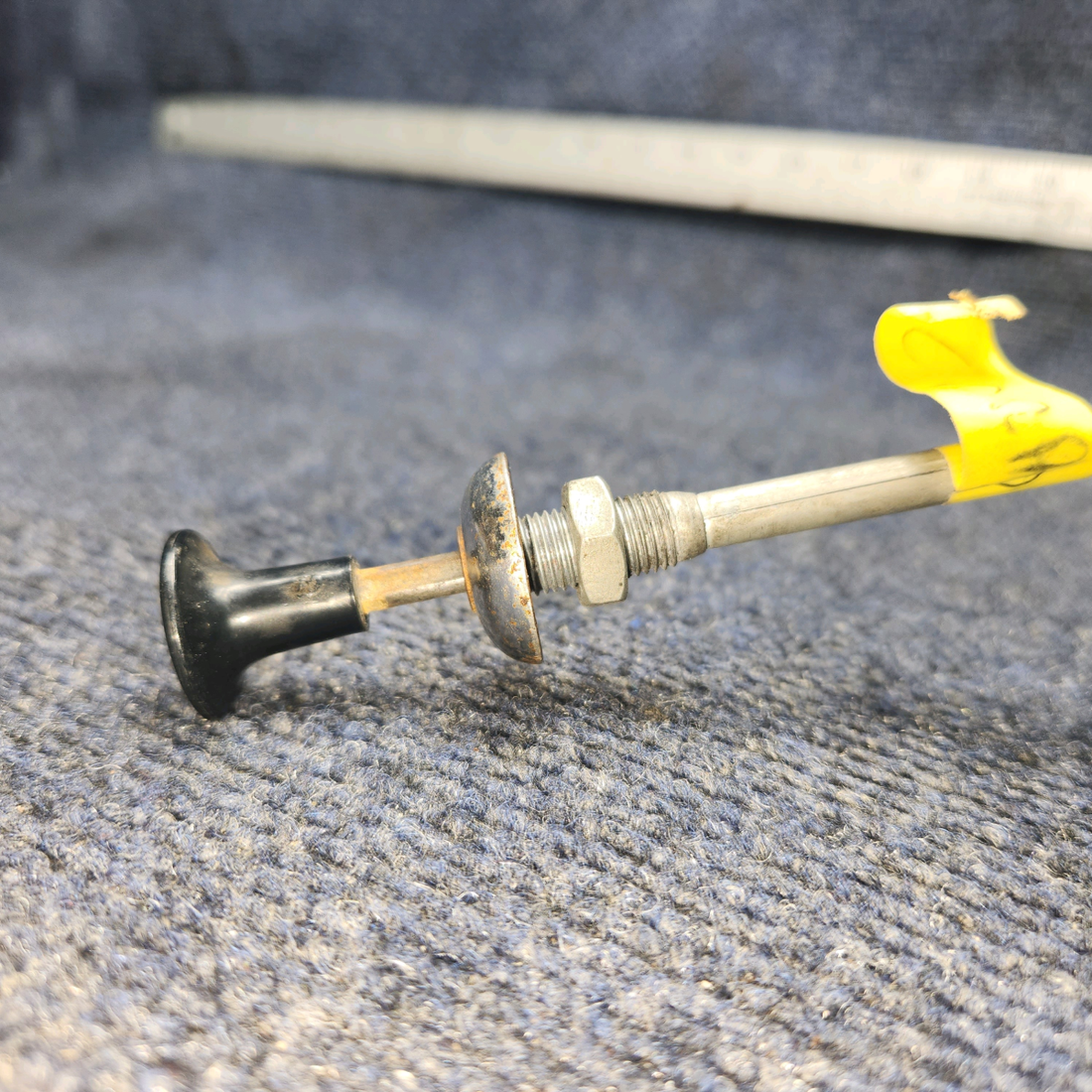 Used aircraft parts for sale, S1230-19 Cessna C-150J Carburetor Heat Control Cable 48"