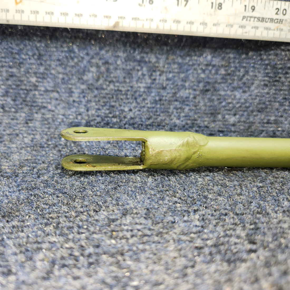 Used aircraft parts for sale, 0510161-12 CESSNA 172K ELEVATOR TUBE TO BELLCRANK FORWARD