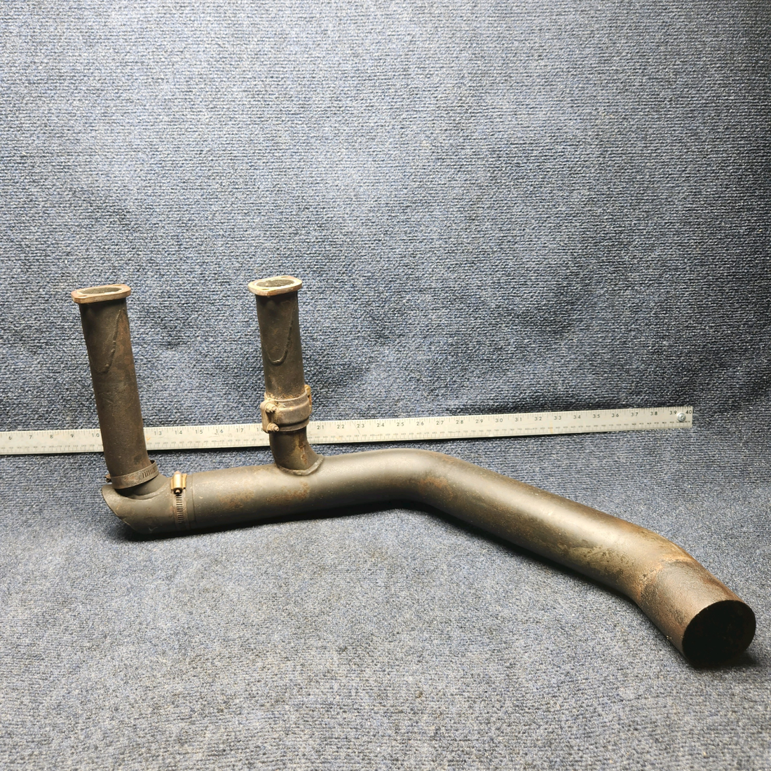 Used aircraft parts for sale, 2454000-16, 2454000-17 CESSNA C172RG EXHAUST RISER WELD ASSEMBLY