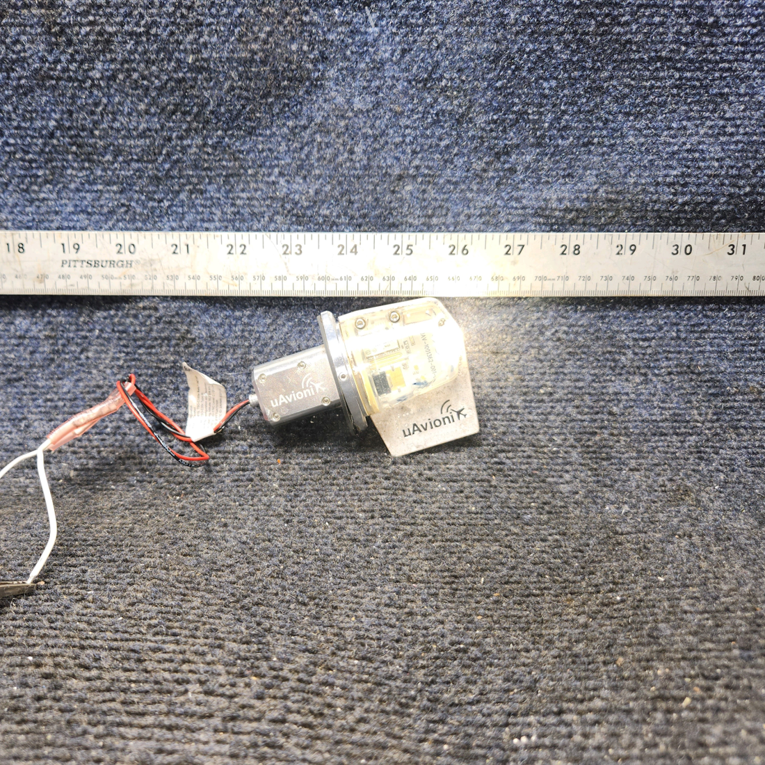 Used aircraft parts for sale, UAV-1002183-001 UAvionix Cessna 172 LED ADS-B Out Tailcone Light Assembly