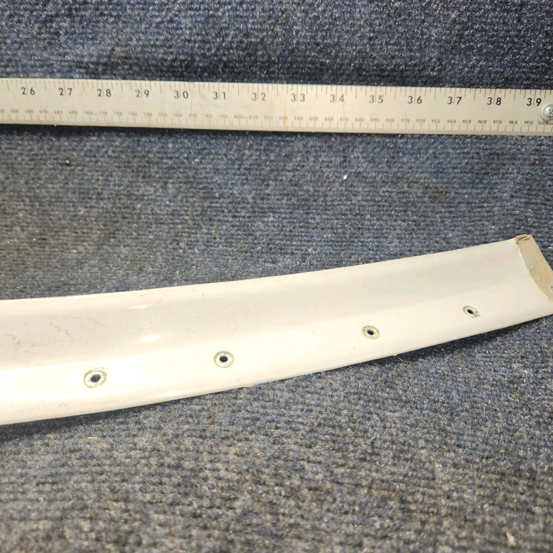 Used aircraft parts for sale, 63070-007, 63070-011, 63070-005 Piper PA28-161 Trim Strip & Collars Windshield Set