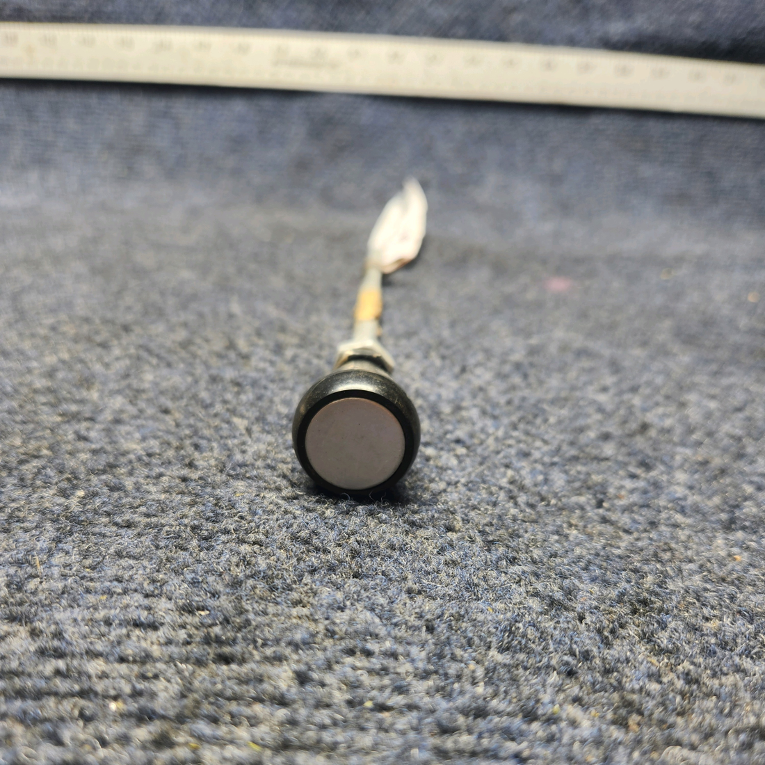 Used aircraft parts for sale, 640257-021 Mooney M20K CABIN AIR DISTRIBUTION CONTROL CABLE (LENGTH: 15-1/8")