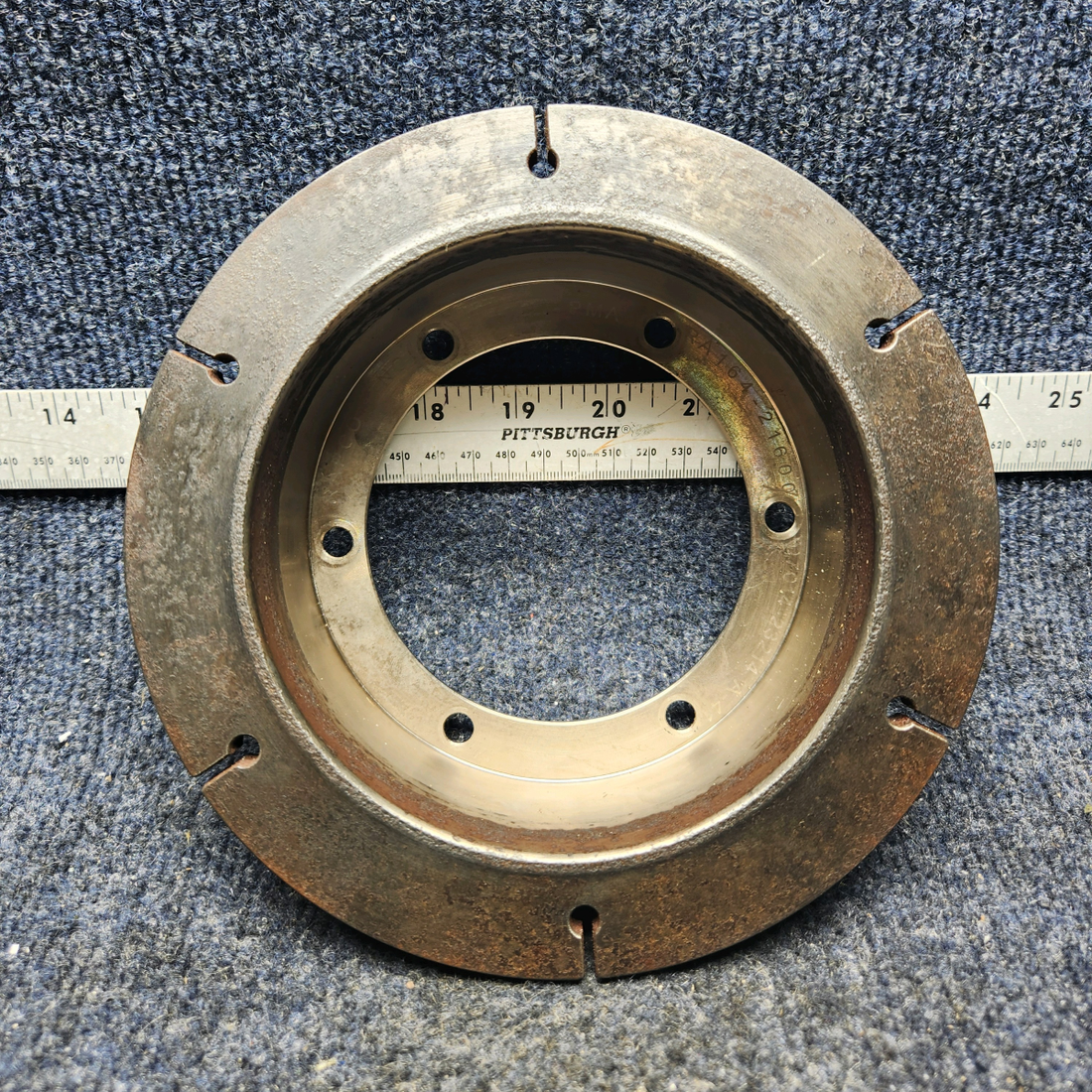Used aircraft parts for sale, RA164-21600 Piper PA32RT-300 RAPCO BRAKE DISC SLOTTED (0.428”)
