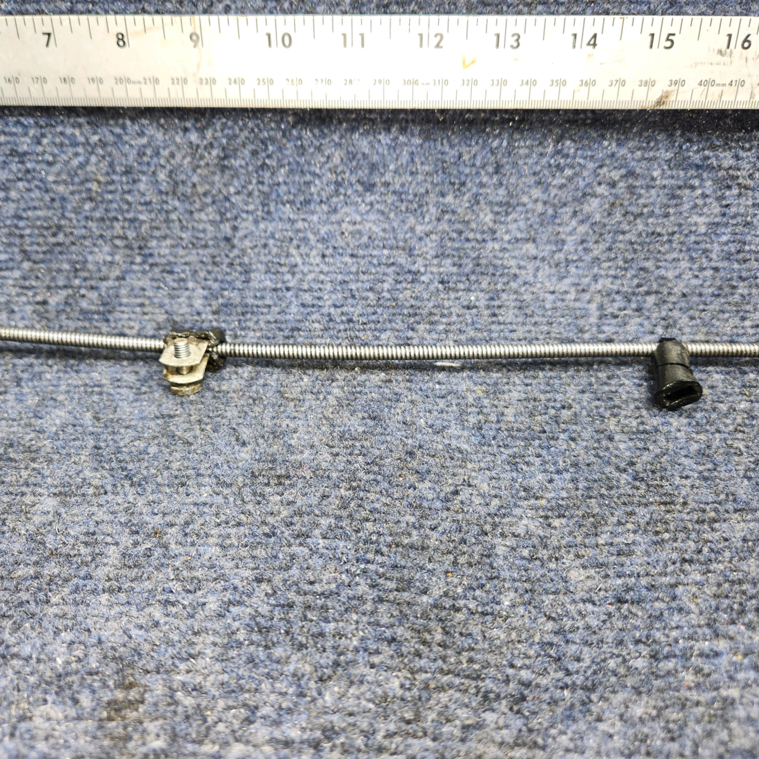 Used aircraft parts for sale, S1239-14 CESSNA 172K STRAINER DRAIN CONTROL CABLE