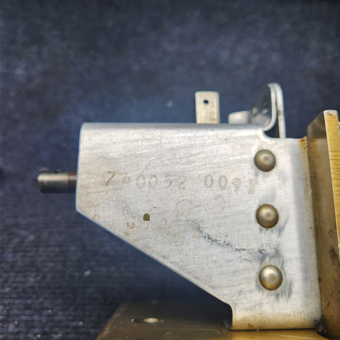 Used aircraft parts for sale, 740085-503 MOONEY M20J TRIM WHEEL ACTUATOR ASSEMBLY