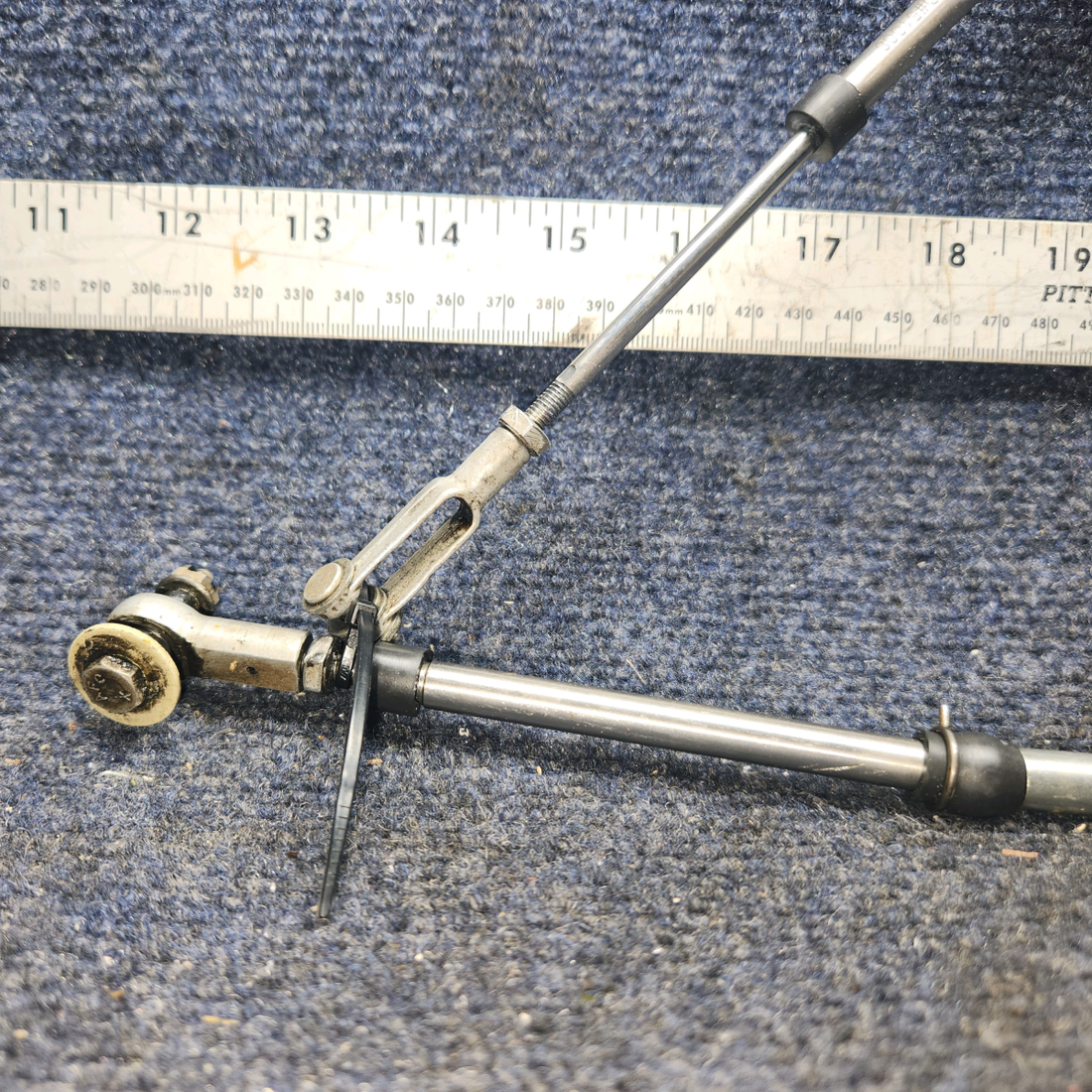Used aircraft parts for sale, 660166-007 Mooney M20J Control Throttle