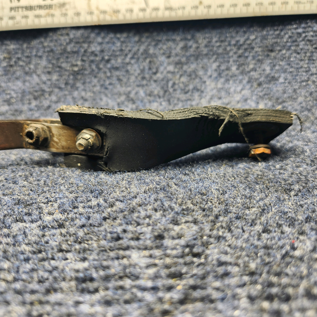 Used aircraft parts for sale, 630120-501 Mooney M20J EXHAUST HANGER ASSY. TAIL PIPE