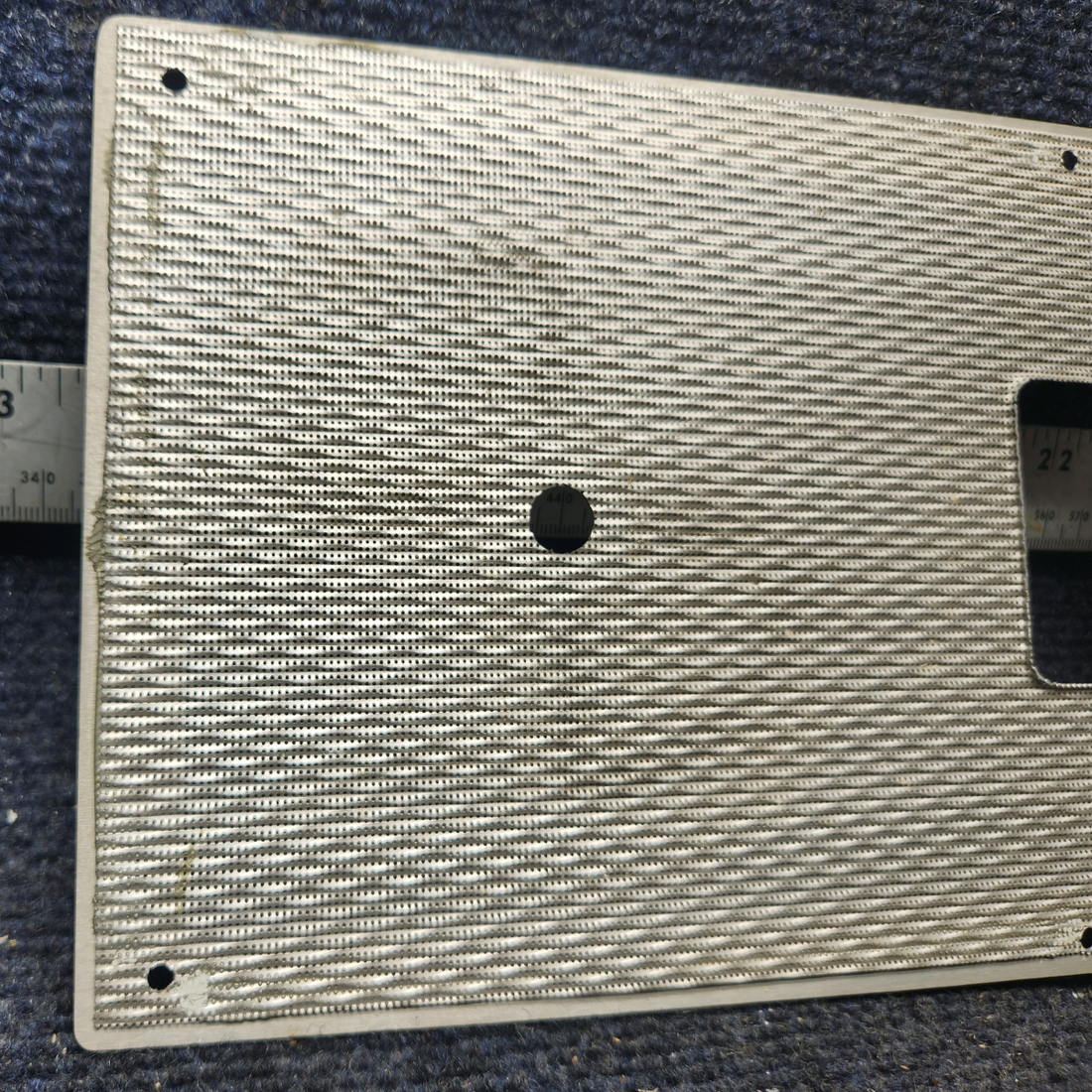 Used aircraft parts for sale, 96‑554011 BEECHCRAFT 95-55B Overhead Speaker Grill Assembly