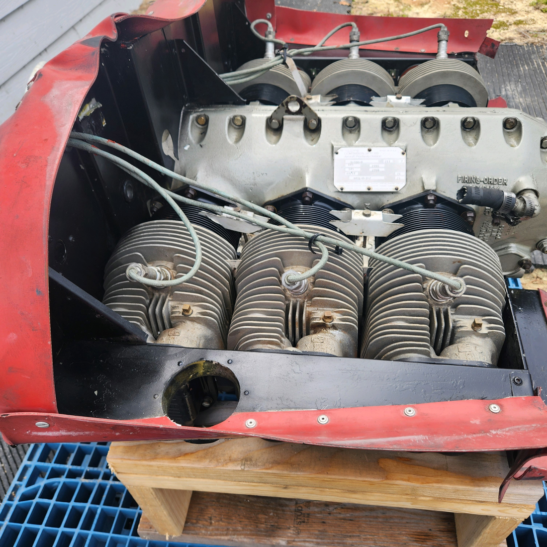Used aircraft parts for sale, O-300-D Continental O-300-D Cessna 172E Aircraft Engine "Light Prop-Strike"