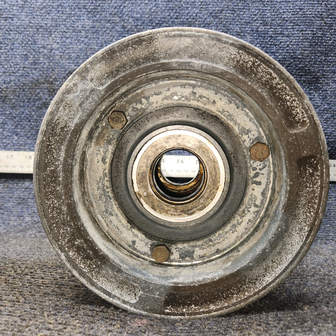 Used aircraft parts for sale, 40-86 Cleveland Mooney M20J Main Wheel Assy 6.00x6