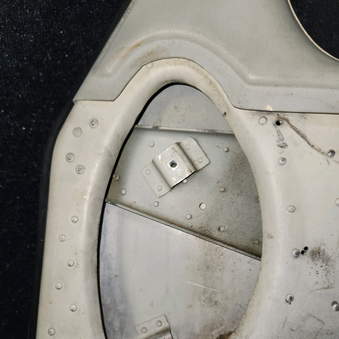 Used aircraft parts for sale, 79545-002 Piper PA28-161 Cabin Door Structure – Without Latch, Lock, and Hinges
