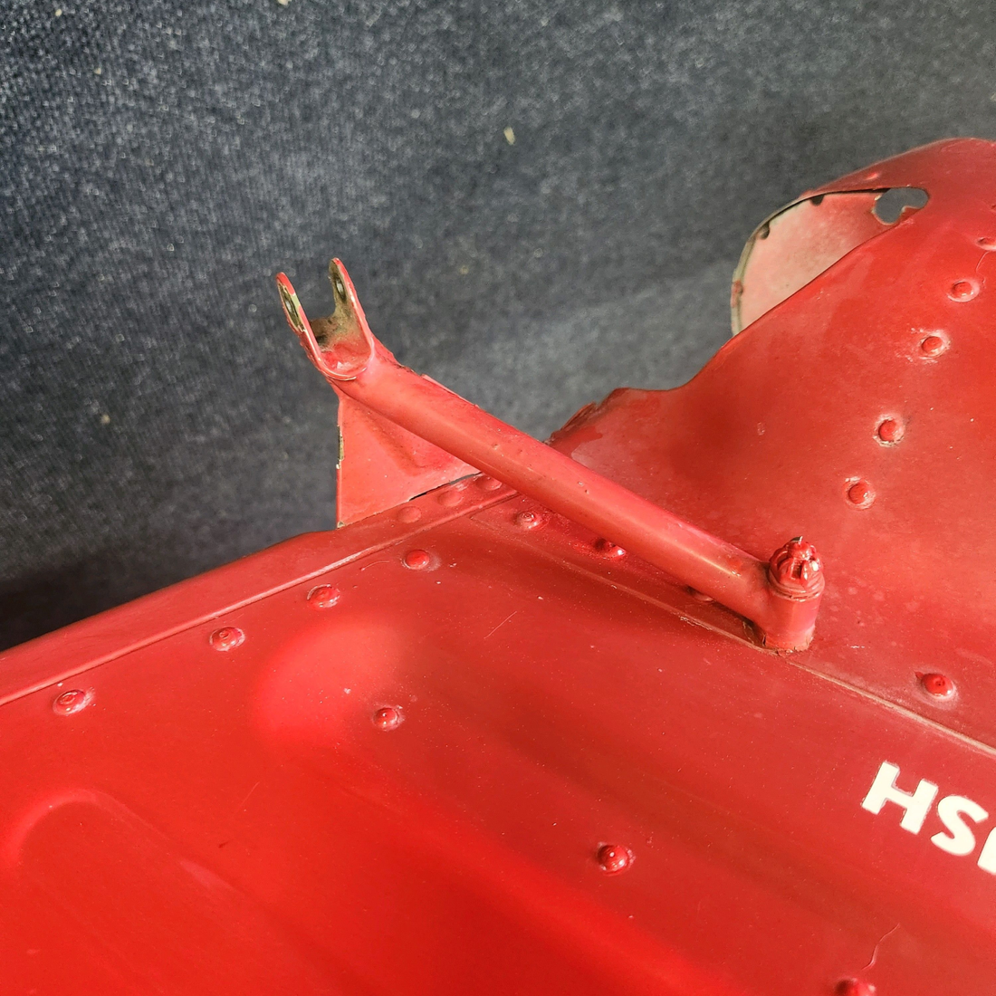 Used aircraft parts for sale, 460043-000 Mooney M20J RUDDER ASSEMBLY - DENTS ON LOWER FAIRING "SEE PHOTOS FOR DETAIL"