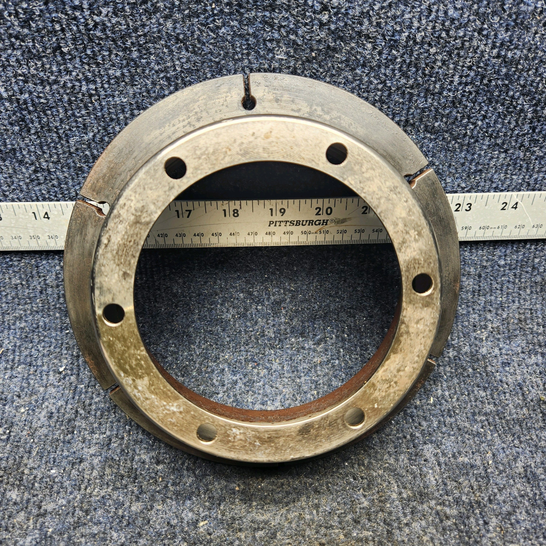 Used aircraft parts for sale, RA164-21600 Piper PA32RT-300 RAPCO BRAKE DISC SLOTTED (0.428”)