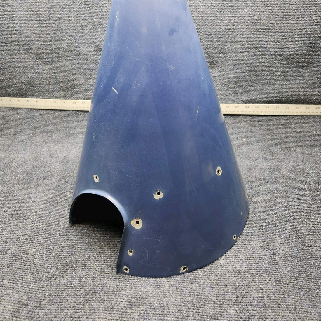 Used aircraft parts for sale, 169-380051 Beechcraft C23 SUNDOWNER SPINNER ASSY D4245 LITTLE DENT SEE PHOTOS