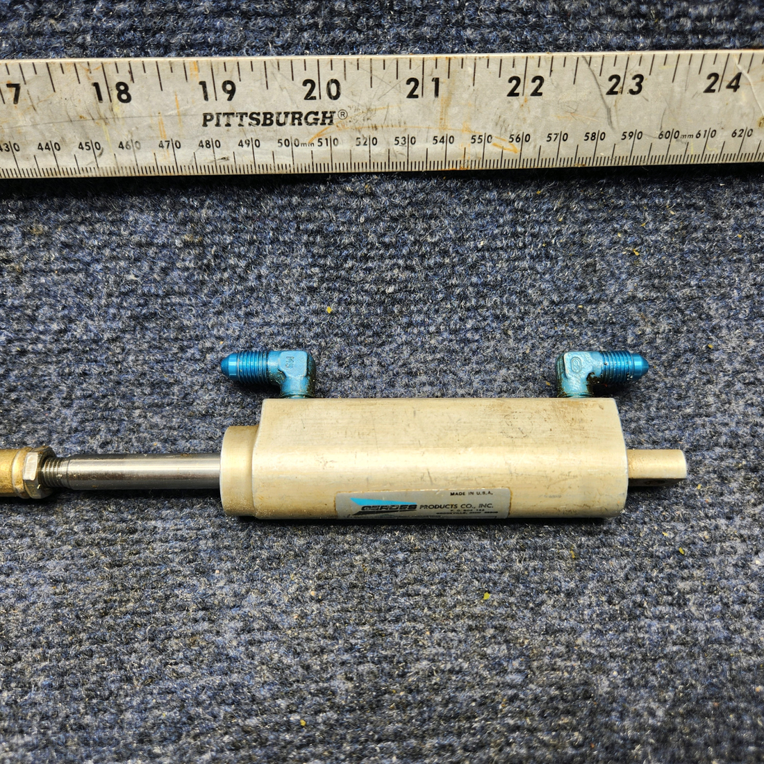 Used aircraft parts for sale, 880027-501 Cleveland A-110-37 Mooney M20J MASTER BRAKE CYLINDER ASSEMBLY LH OR RH1