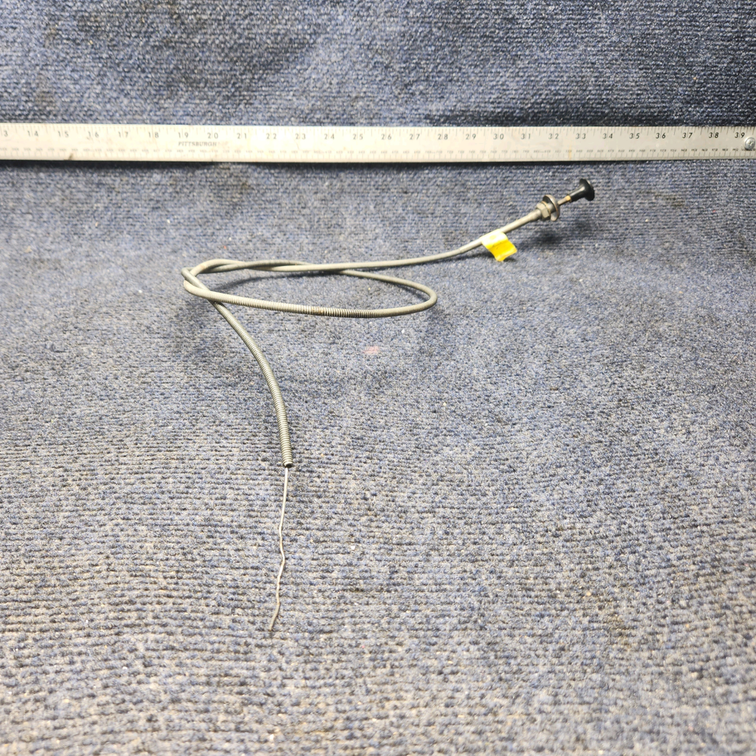 Used aircraft parts for sale, S1230-19 Cessna C-150J Carburetor Heat Control Cable 48"