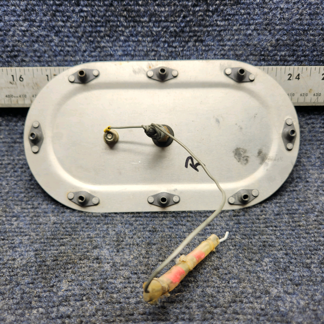 Used aircraft parts for sale, 913000-501 Mooney M20J M20 INSPECTION COVER PLATE W TEMP SENSOR