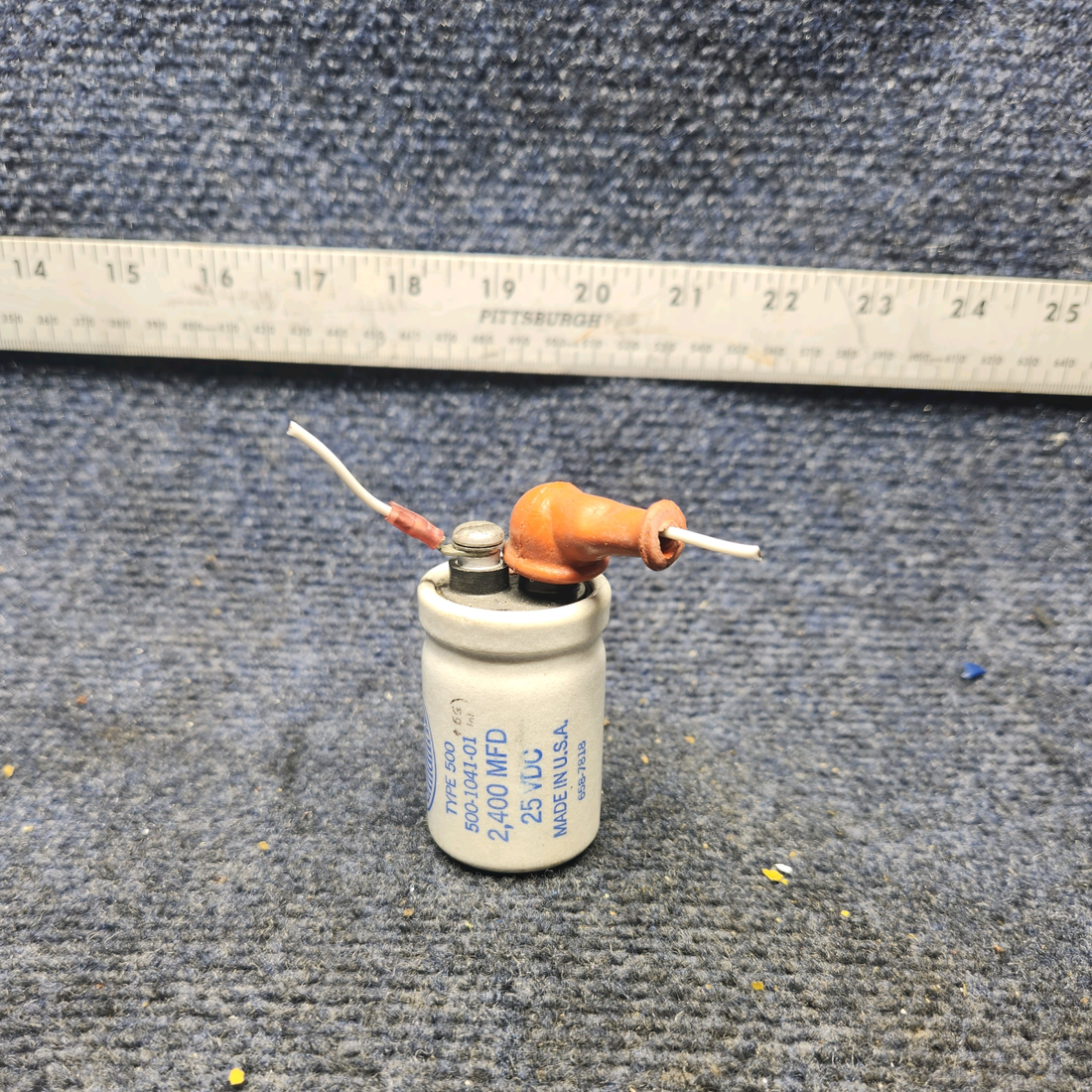 Used aircraft parts for sale, 500-1041-01 Mooney M20K SANGAMD 340A TYPE 500 CAPACITOR