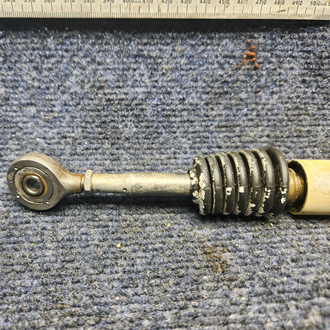 Used aircraft parts for sale, 35-825160-602 Beechcraft F33A NOSE WHEEL STEERING LINK ASSEMBLY- MINUS ONE ROD END