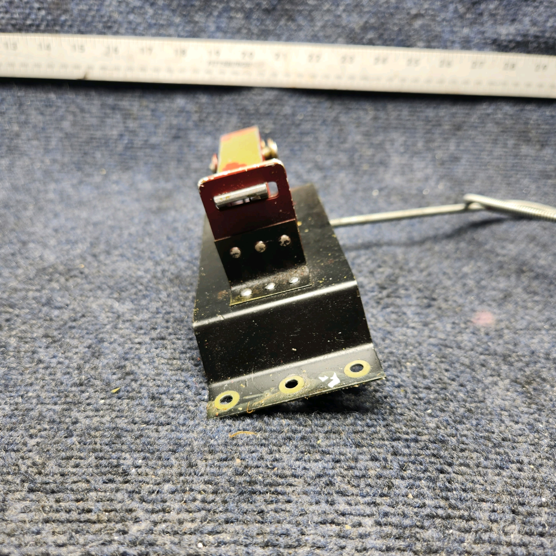 Used aircraft parts for sale, 560249-005, 560249-001 Mooney M20J EMERGENCY GEAR RELEASE HANDLE ASSEMBLY W CABLE