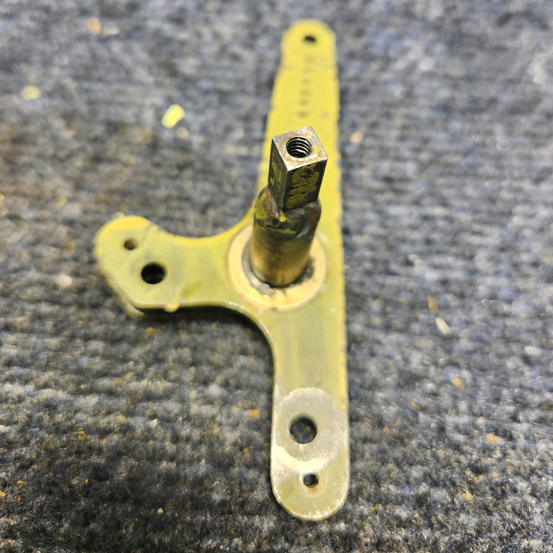 Used aircraft parts for sale, 310298-503 Mooney M20K CABIN DOOR HANDLE SHAFT ASSEMBLY