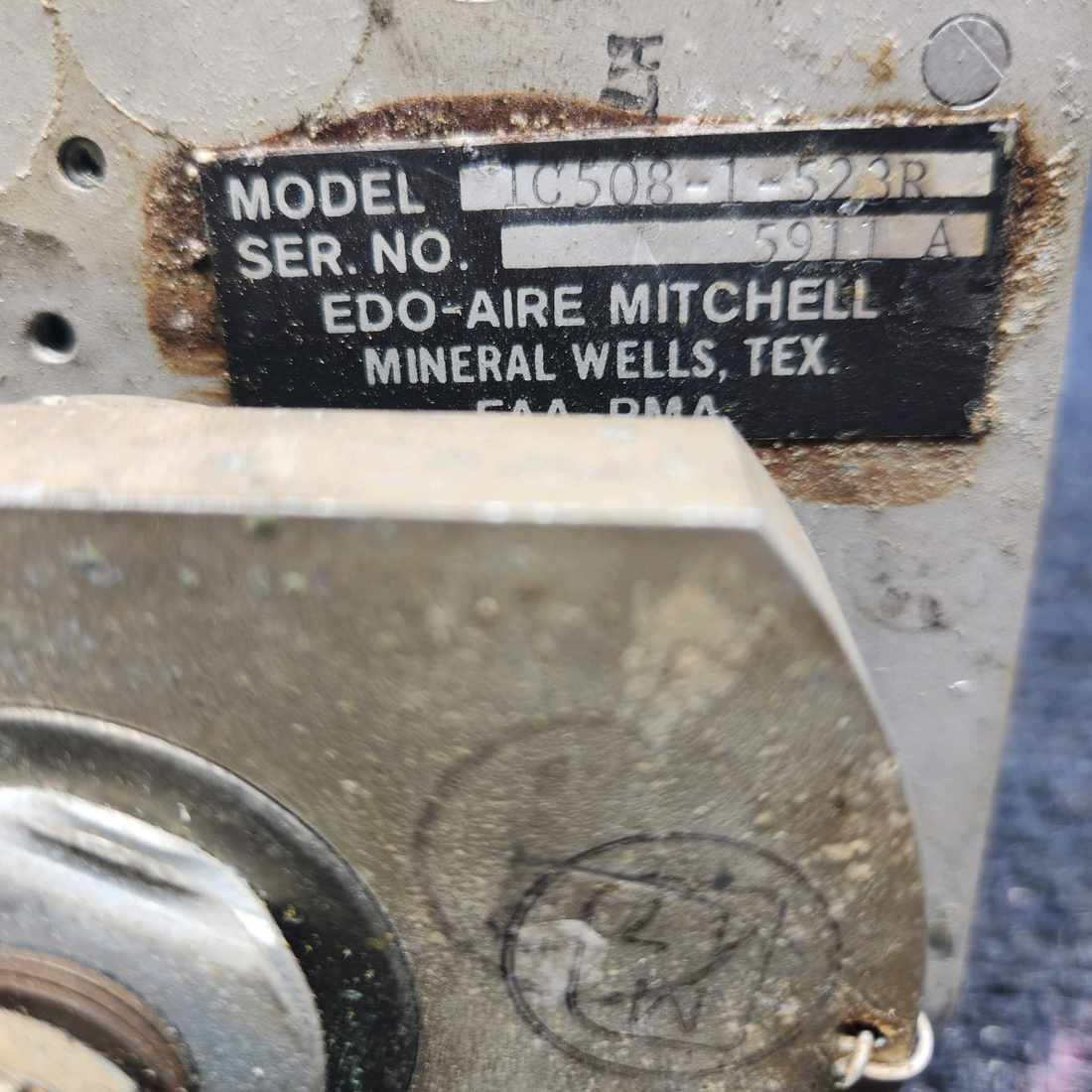 Used aircraft parts for sale, 1C508-1-523R Edo-Air Mooney M20K ROLL SERVO ASSEMBLY