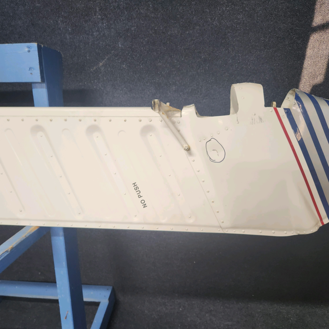 Used aircraft parts for sale, 460043-000 Mooney M20K RUDDER ASSEMBLY