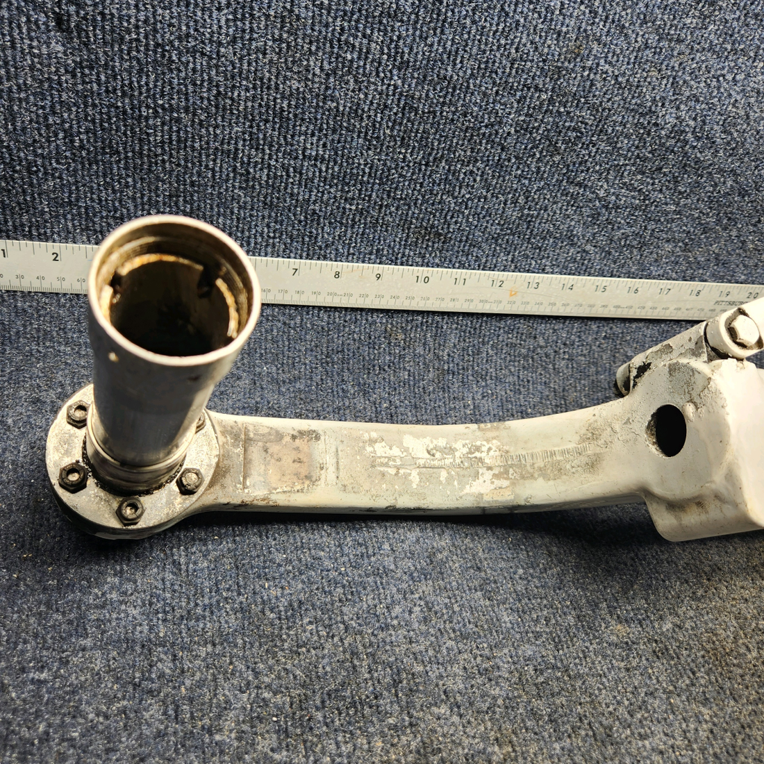 Used aircraft parts for sale, 96766-017 Piper PA32RT-300 MAIN GEAR STRUT ASSY RH W/ TORQUE LINKS