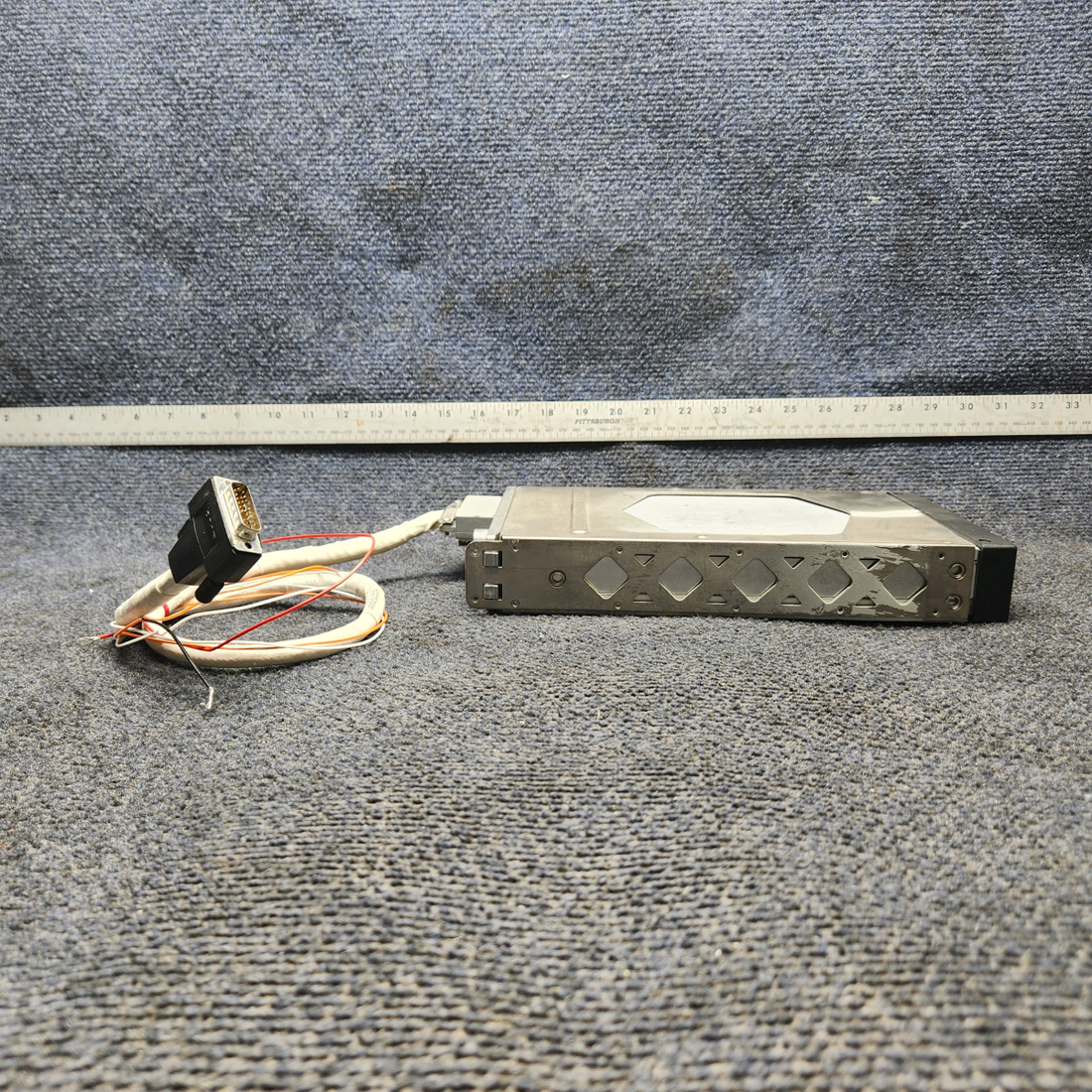 Used aircraft parts for sale, 011-00455-60 Garmin GTX-330ES Piper PA28-140 ADS-B Transponder with Modifications (14–28 Volts)