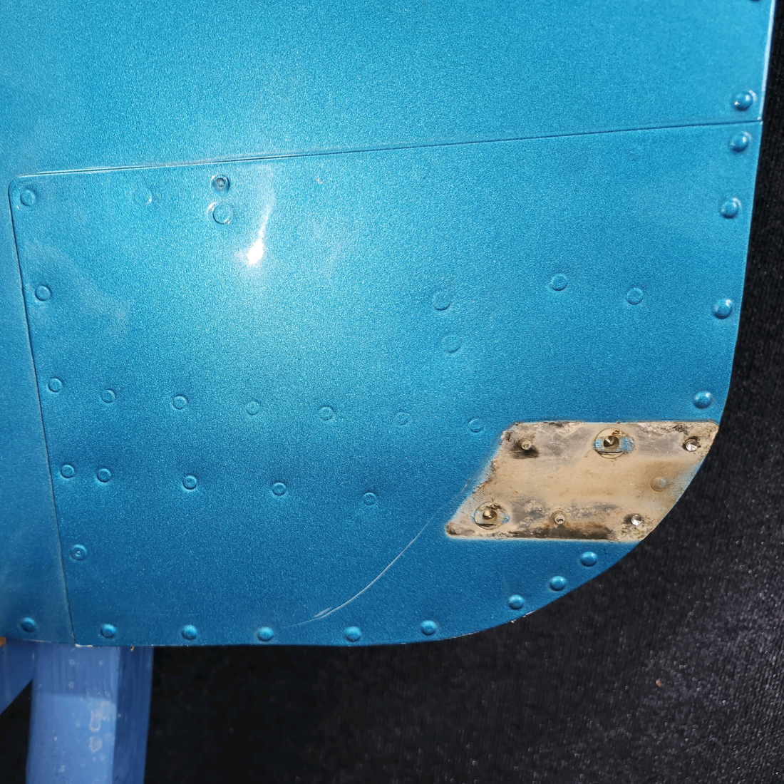 Used aircraft parts for sale, 79545-002 Piper PA28-161 Cabin Door Structure – Without Latch, Lock, and Hinges