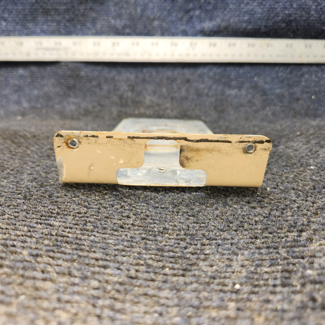 Used aircraft parts for sale, 63012-000 Piper PA28 Door Latch Trim Plate