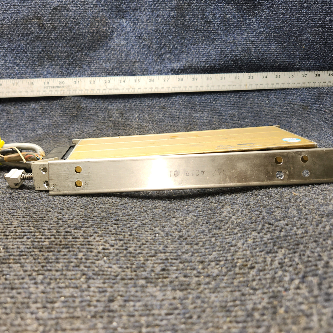 Used aircraft parts for sale, 066-1063-00 King KN-75 Piper PA28-161 Glideslope Computer with Mods (14-28V)