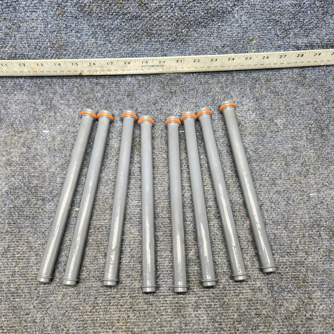 Used aircraft parts for sale, 68987 Lycoming O-320 CESSNA 172K LYCOMING PUSH ROD HOUSING SHROUD TUBE  LOT OF 2