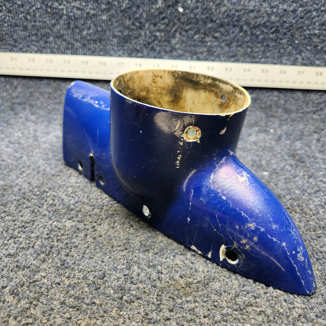 Used aircraft parts for sale, 63514-006 PIPER PA28-140 ROTATING BEACON FIN TIP ASSEMBLY