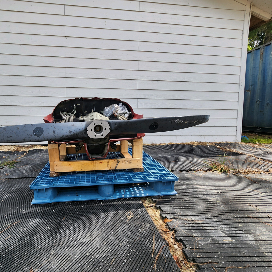 Used aircraft parts for sale, O-300-D Continental O-300-D Cessna 172E Aircraft Engine "Light Prop-Strike"
