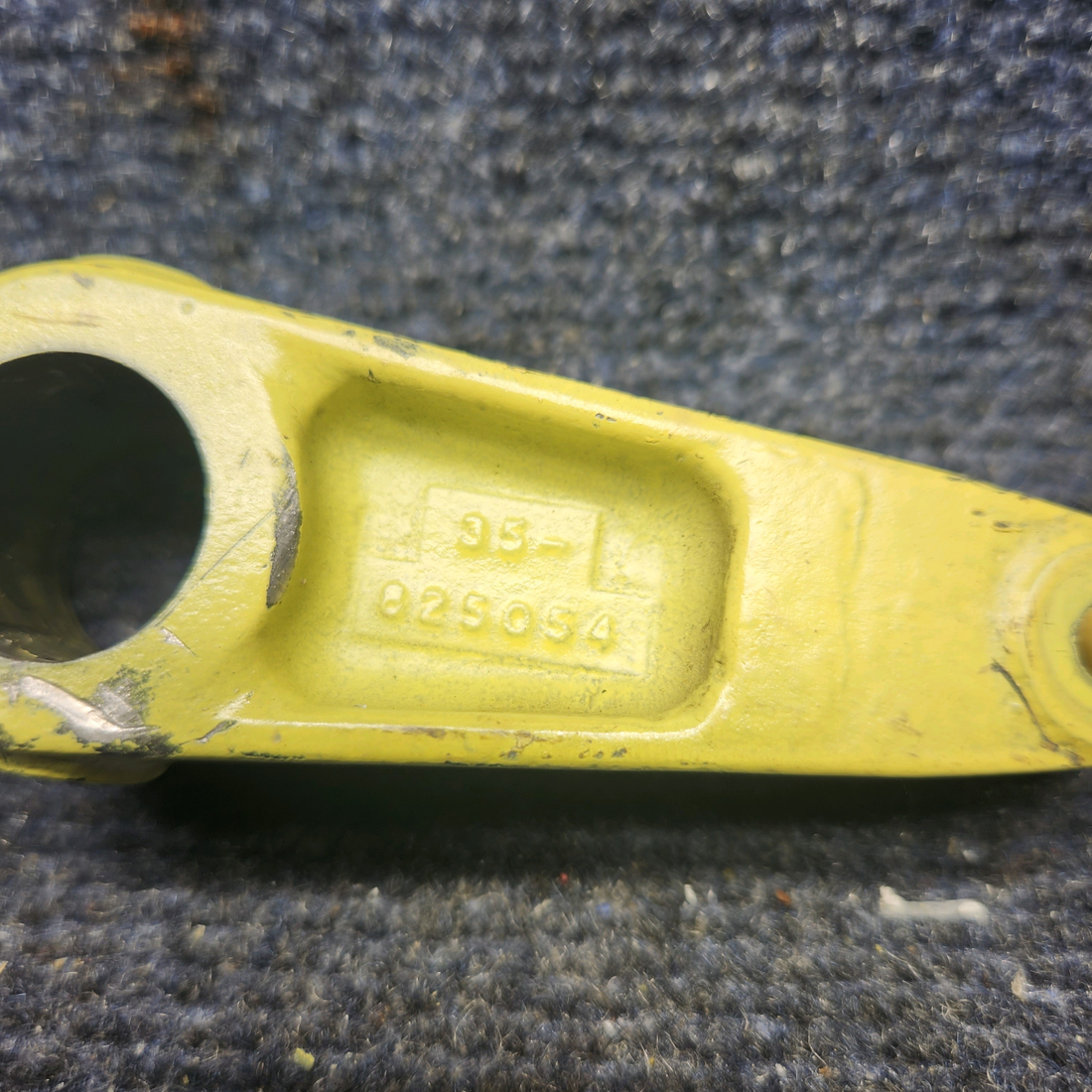 Used aircraft parts for sale, 35-825054-5 Beechcraft F33A NOSE GEAR STEERING TORQUE ARM ASSY