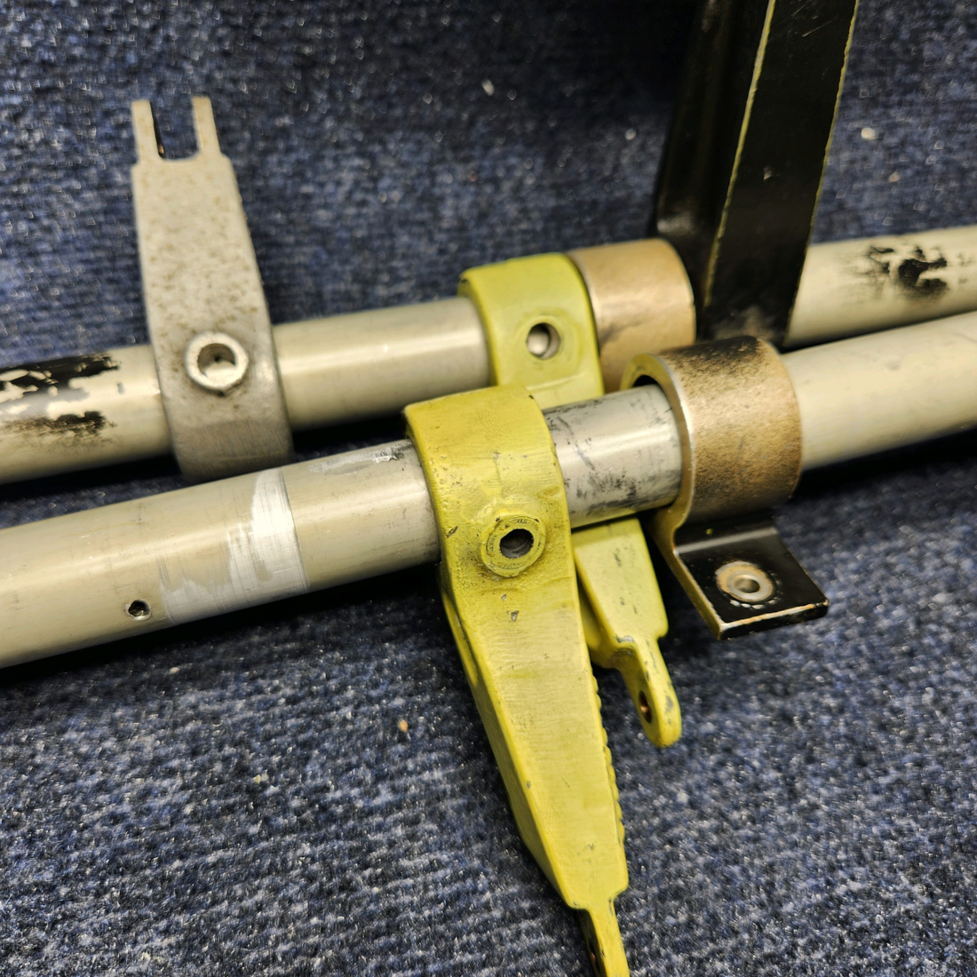 Used aircraft parts for sale, 169-524013-1 Beechcraft C23 SUNDOWNER RUDDER PEDAL INSTALLATION ASSY