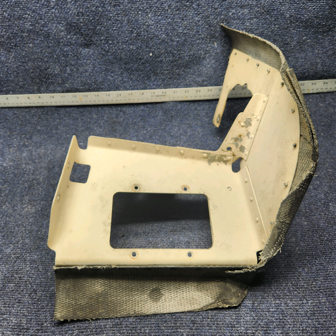 Used aircraft parts for sale, 169-910060-604 Beechcraft C23 SUNDOWNER BEECHCRAFT C23 LYCOMING O-360-A4J SET OF BAFFLES SEE PHOTOS