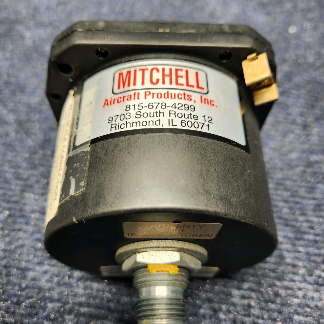 Used aircraft parts for sale, D1-112-5023 Beechcraft C23 SUNDOWNER MITCHELL RECORDING TACHOMETER, MECHANICAL.