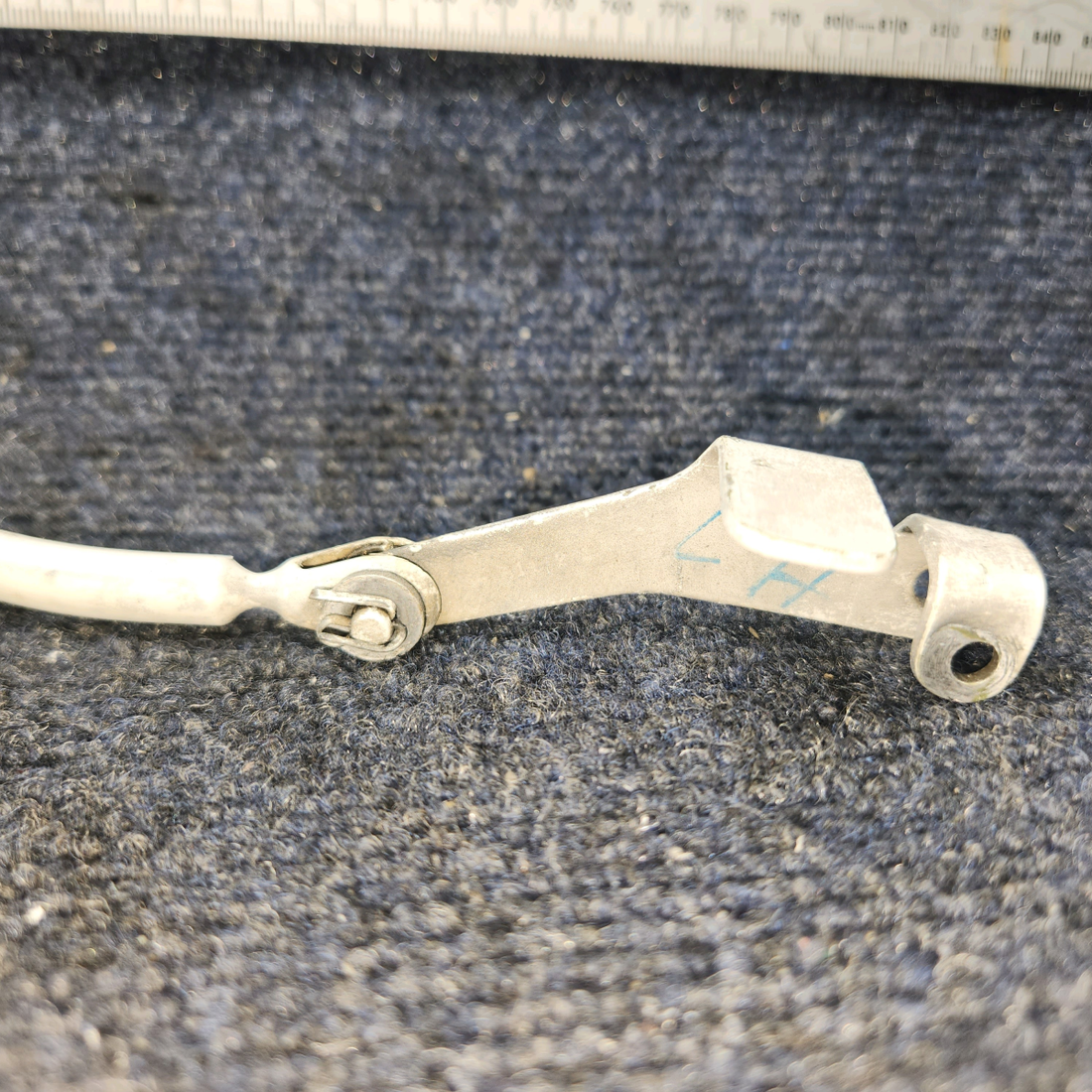 Used aircraft parts for sale, 35‑361145 BEECHCRAFT 95-55B Link Assy Landing Gear Safety Switch w/ Arm