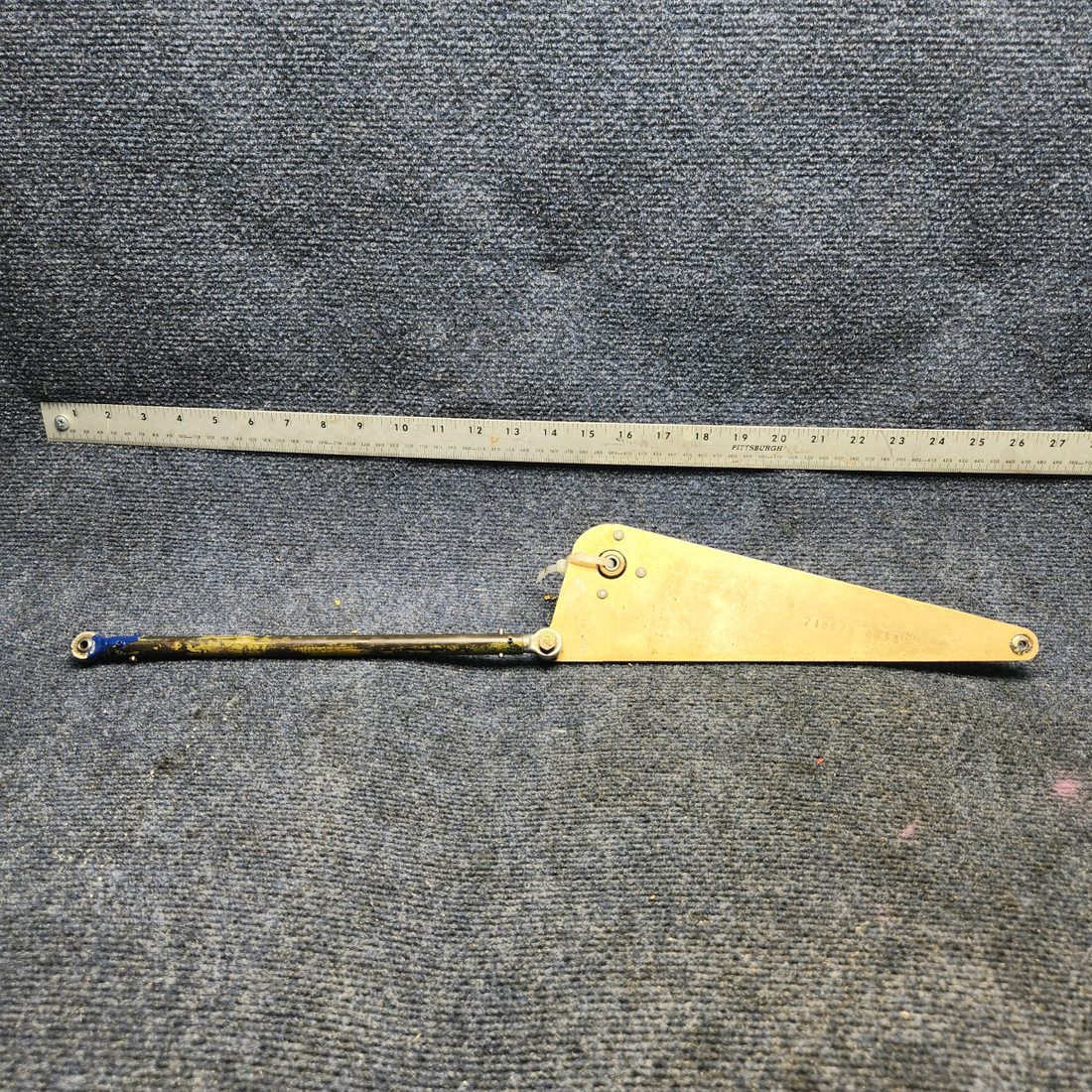 Used aircraft parts for sale, 710076-003 Mooney M20K CRANK & TUBE CONTROL ELEVATOR CONTROL