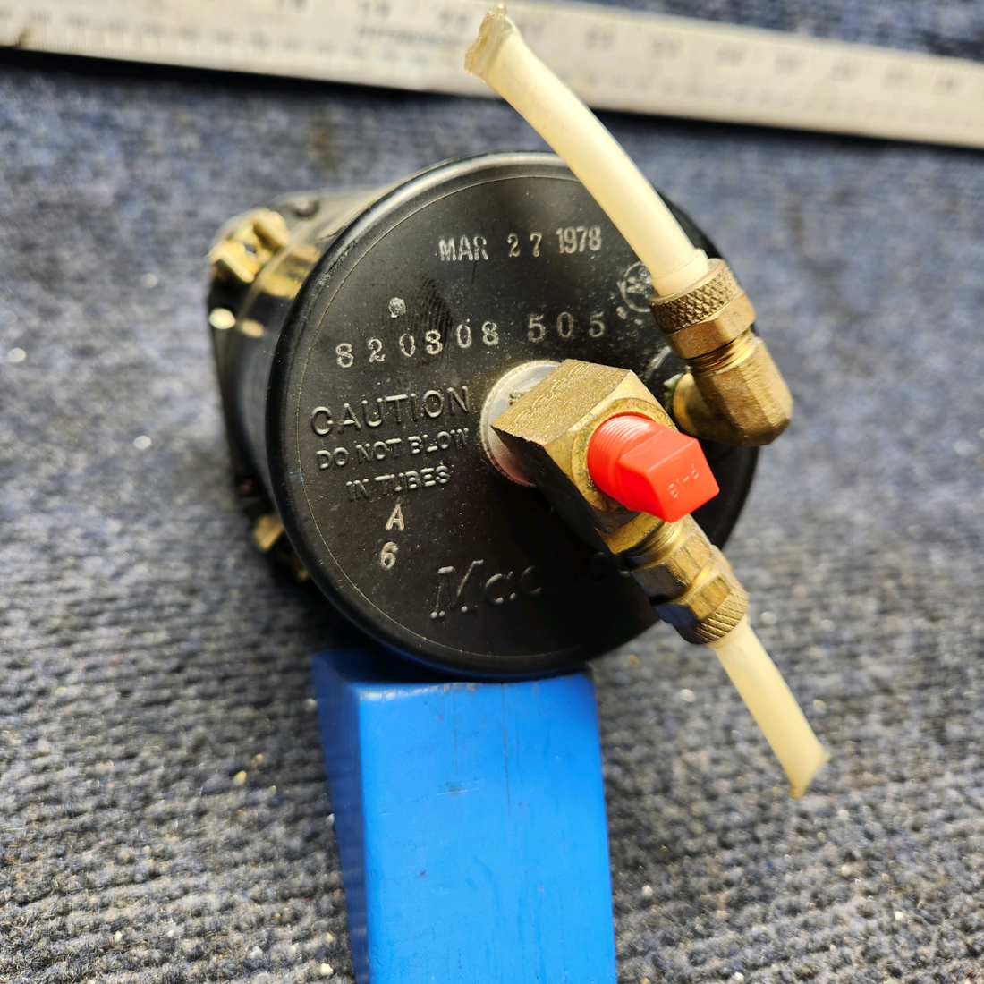 Used aircraft parts for sale, 820308-505 MOONEY M20J MAC LE0D AIRSPEED INDICATOR