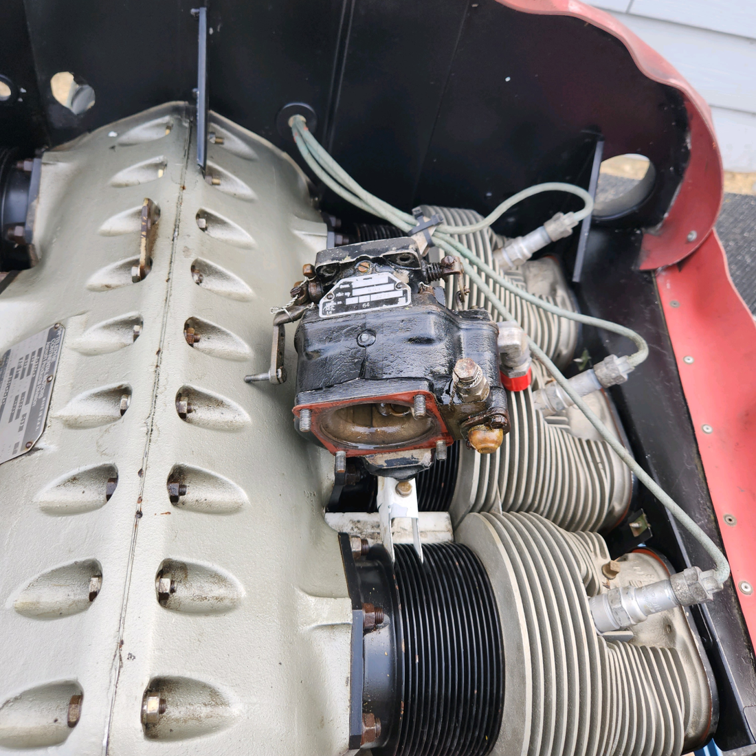 Used aircraft parts for sale, O-300-D Continental O-300-D Cessna 172E Aircraft Engine "Light Prop-Strike"