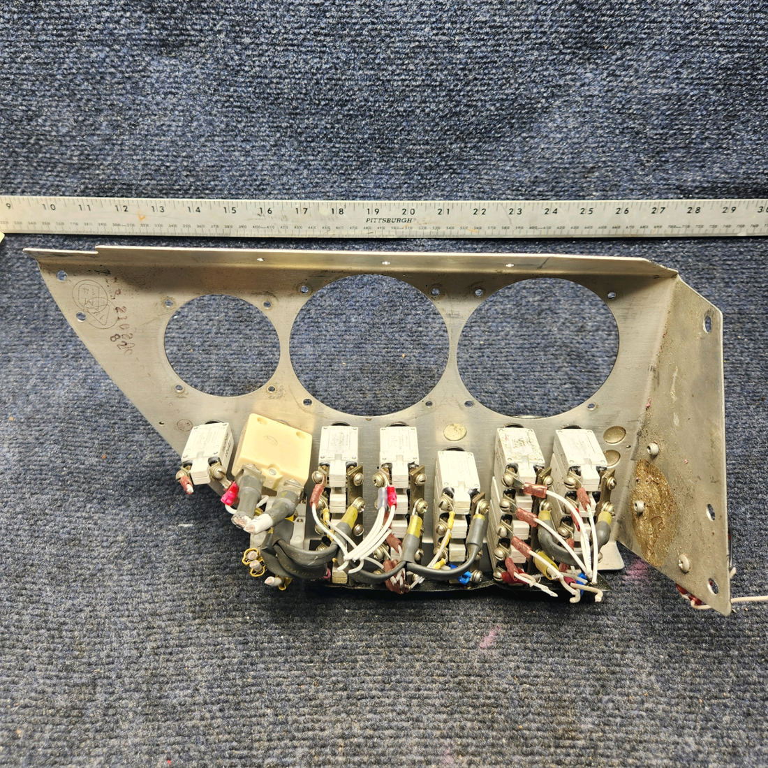 Used aircraft parts for sale, 820307-507 Mooney M20K M20K INSTRUMENT PANEL SET WITH ALL BREAKERS
